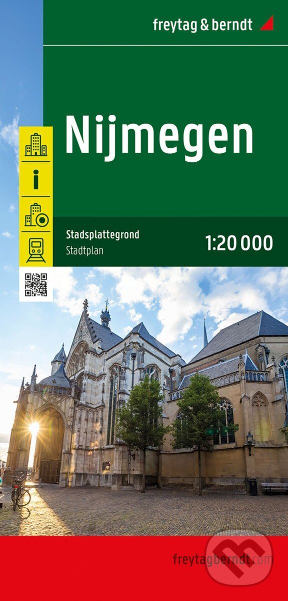 Levně Nijmegen 1:20 000 / mapa města - -