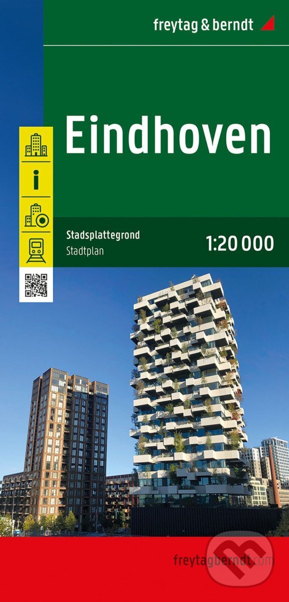 Kniha: Eindhoven 1:20 000 / mapa města (-). freytag&berndt, 2025