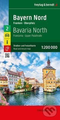 Severní Bavorsko 1:200 000 / automapa + volnočasová mapa