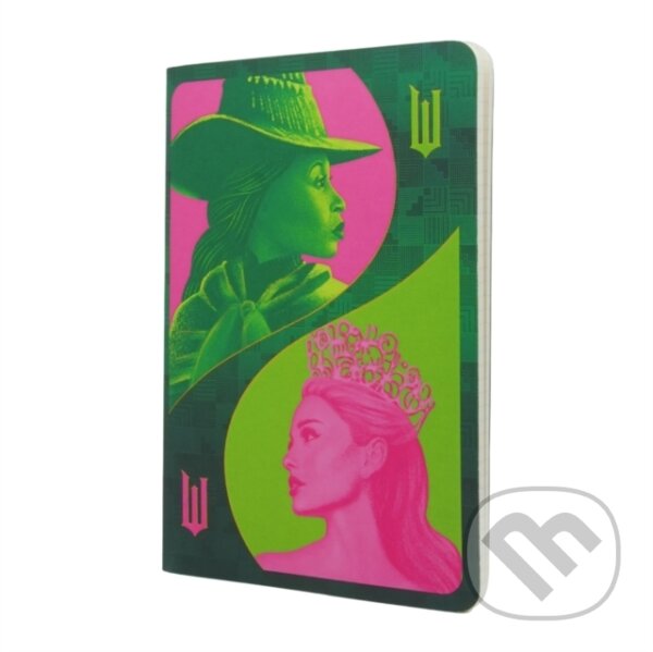 Paperblanks - zošit Pink Goes Good with Green (A4, štvorčekovaný, mäkké dosky)