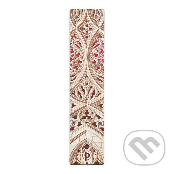 Paperblanks - záložka Vault of the Milan Cathedral (Burgundy)