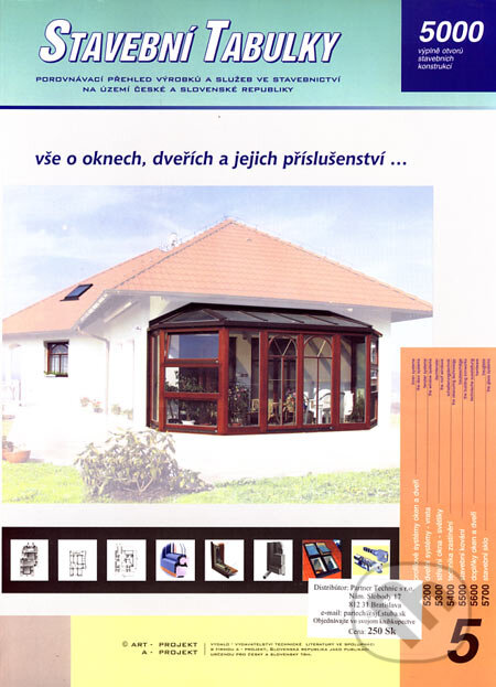 Levně Stavební tabulky 5 (Výplne otvorov stavebných konštrukcií) - kniha z kategorie Prírodné vedy a technika