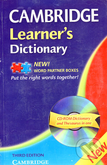 Kniha: Cambridge Learner´s Dictionary (Cambridge University Press). Cambridge University Press, 2007