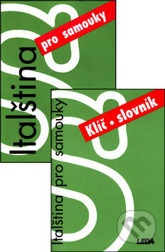 Italština pro samouky + Klíč - Jarmila Janešová, Leda, 2007