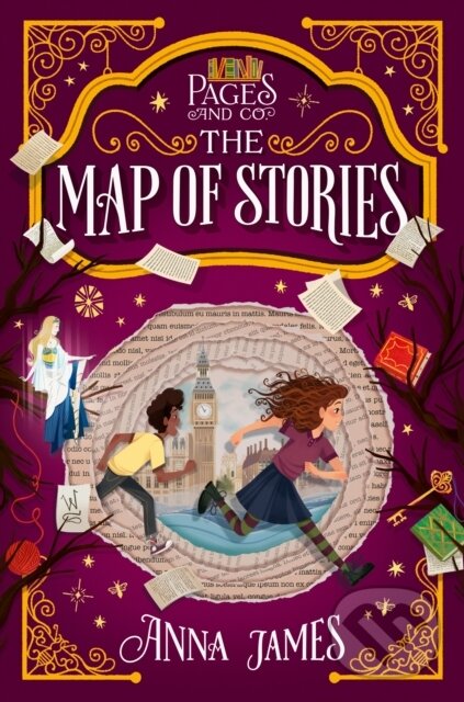 Levně Pages & Co.: The Map of Stories - Anna James - kniha z kategorie Beletria