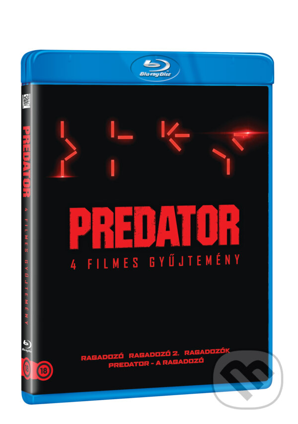 Levně Predator 4 filmes gyűjtemény 4BD (HU) - film z kategorie Akčné filmy