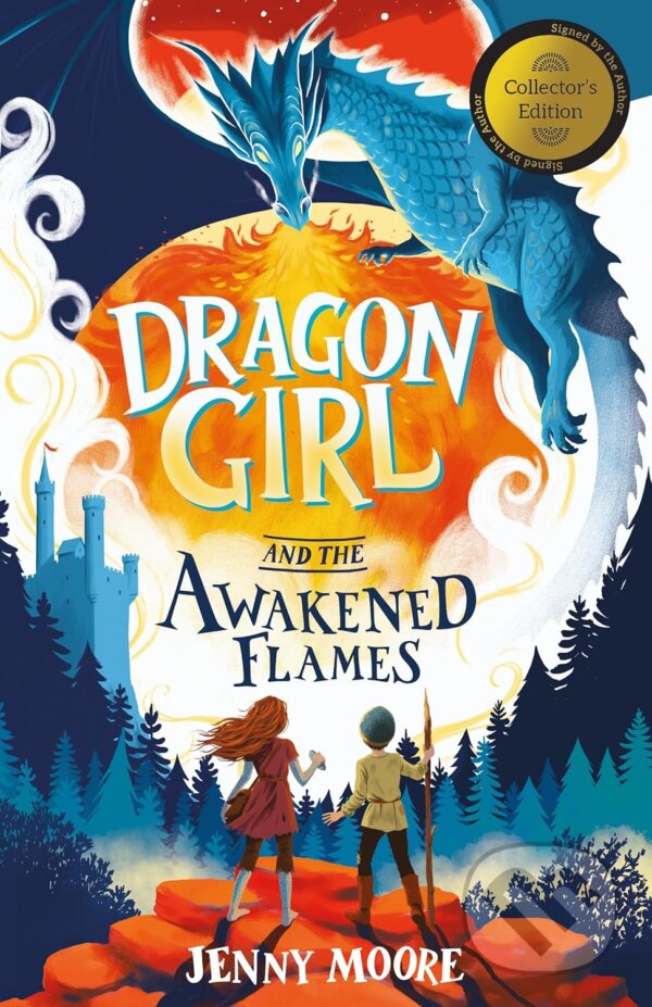 Levně Dragon Girl and the Awakened Flames - Jenny Moore - kniha z kategorie Fantasy