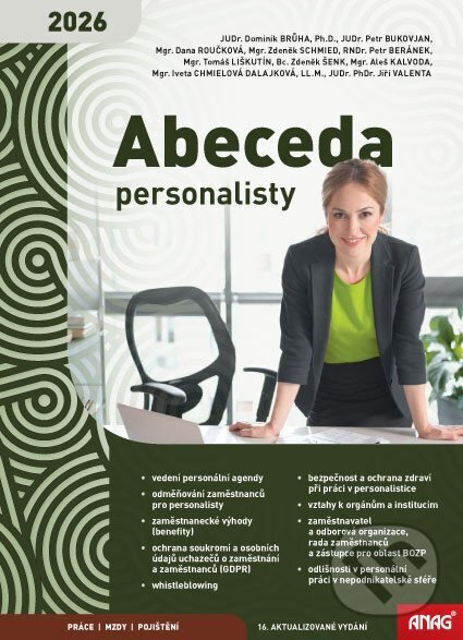 Levně Abeceda personalisty 2026 - kolektív autorov - kniha z kategorie Personalistika