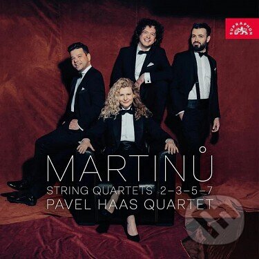 Levně Pavel Haas Quartet: Martinů: Smyčcové Kvartety Č. 2, 3, 5, 7