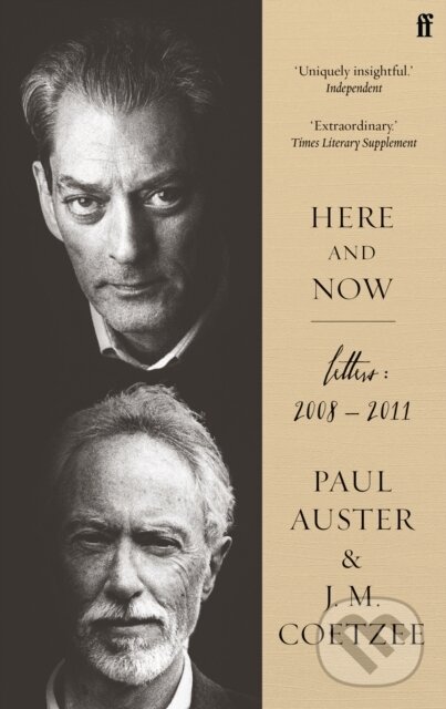 Levně Here and Now - J.M. Coetzee, Paul Auster - kniha z kategorie Spoločenská beletria