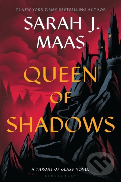 Kniha: Queen of Shadows (Sarah J. Maas). Bloomsbury, 2023