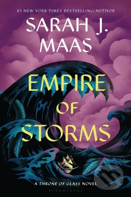 Kniha: Empire of Storms (Sarah J. Maas). Bloomsbury, 2023
