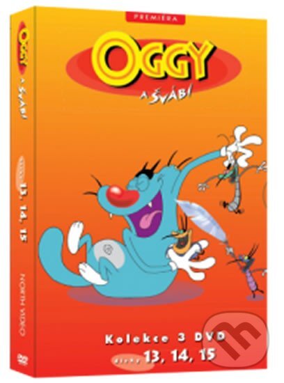 Levně Oggy a švábi (Pack DVD 13 – 15) - film z kategorie Komediálne rozprávky