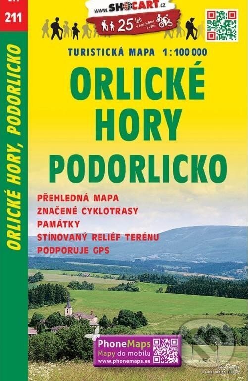 Levně Orlické hory, Podorlicko 1:100 000 - kniha z kategorie Mapy Európy