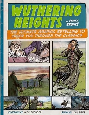 Levně Classic Comics: Wuthering Heights - Jim Pipe - kniha z kategorie Komiksy