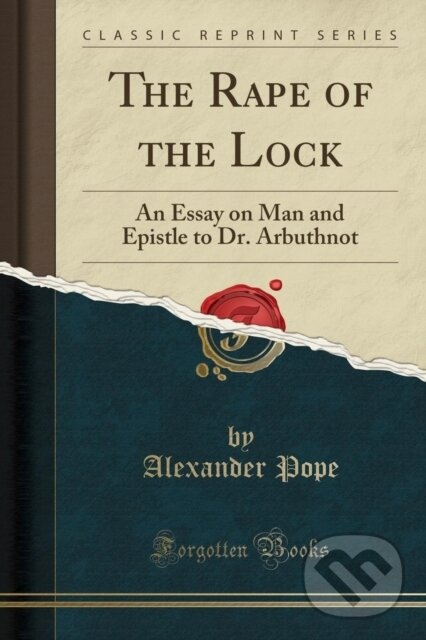 Levně Rape Of The Lock - Alexander Pope - kniha z kategorie Literárna veda
