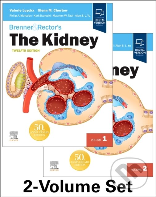 Levně Brenner & Rector's The Kidney (2 volume set) (Twelft Edition) - kniha z kategorie Medicína