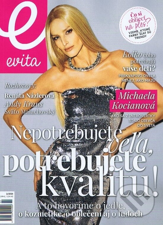 Evita magazín 02/2026 (MAFRA Slovakia). MAFRA Slovakia, 2026