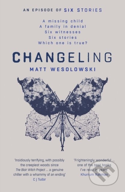 Kniha: Changeling (Matt Wesolowski). Orenda Books, 2019