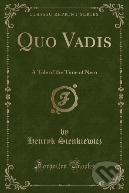 Levně Quo Vadis - Henryk Sienkiewicz - kniha z kategorie Fantasy
