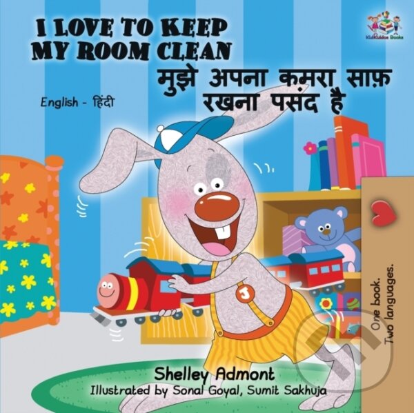 Levně I Love to Keep My Room Clean (English Hindi Bilingual Book) - kniha z kategorie Naučné knihy