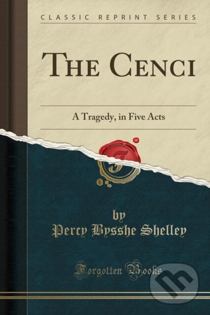 Levně Cenci - Percy Bysshe Shelley - kniha z kategorie Poézia