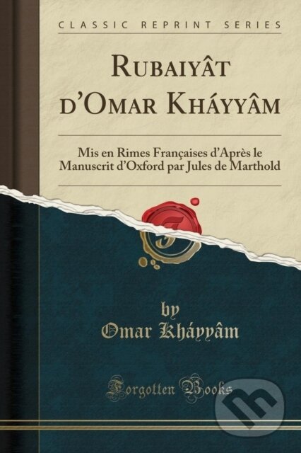 Levně Rubaiyt Domar Khyym - Omar Khayyam - kniha z kategorie Poézia