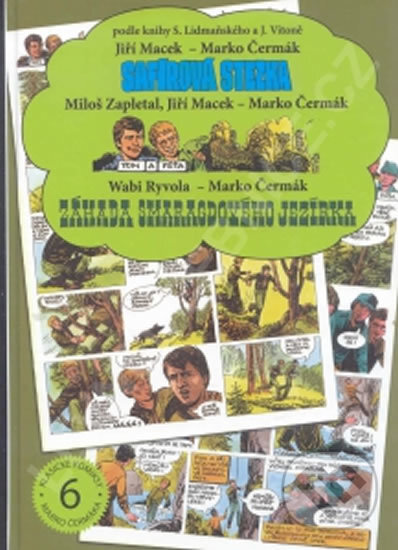 Levně Safírová stezka / Tom a Péťa / Záhada Smaragdového jezírka - kniha z kategorie Komiksy