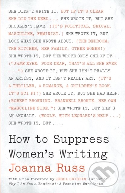 Levně How to Suppress Women's Writing - Joanna Russ - kniha z kategorie Životopisy, reportáže a myšlienky
