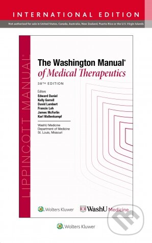 Levně Washington Manual of Medical Therapeutics - WASHINGTON UNIVERSITY - kniha z kategorie Medicína