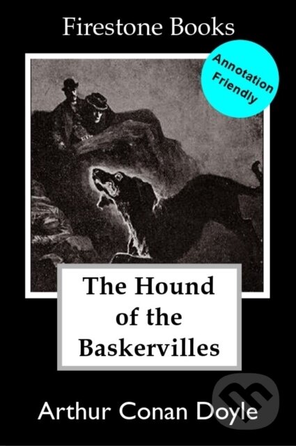 Kniha: HOUND OF THE BASKERVILLES (Arthur Conan Doyle). Firestone Books, 2019