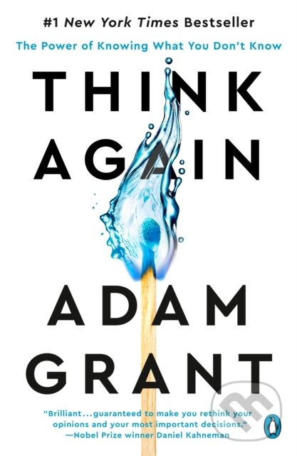 Kniha: Think Again (Adam Grant). Penguin Books, 2023