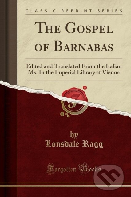 Levně Gospel Of Barnabas - Lonsdale Ragg - kniha z kategorie Náboženstvo a ezoterika