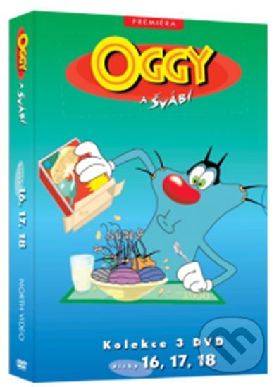 Levně Oggy a švábi (Pack 16-18) - film z kategorie Komediálne rozprávky