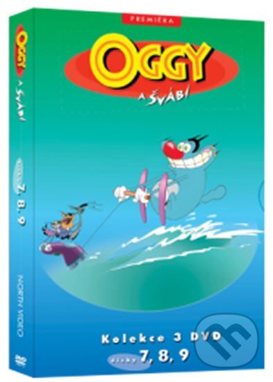Levně Oggy a švábi (DVD 7 – 9) - film z kategorie Komediálne rozprávky