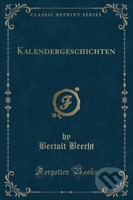 Levně Kalendergeschichten - Bertolt Brecht - kniha z kategorie Spoločenská beletria