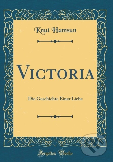 Levně Victoria - Knut Hamsun - kniha z kategorie Literárna veda
