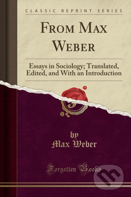 Levně From Max Weber - Max Weber - kniha z kategorie História