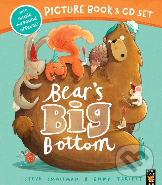Levně Bear's Big Bottom Book & CD (Picture Book & CD Set) - kniha z kategorie Beletria