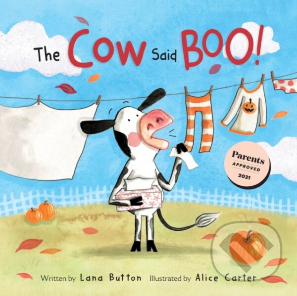 Kniha: The Cow Said BOO! (Lana Button). DAJAMA, 2022