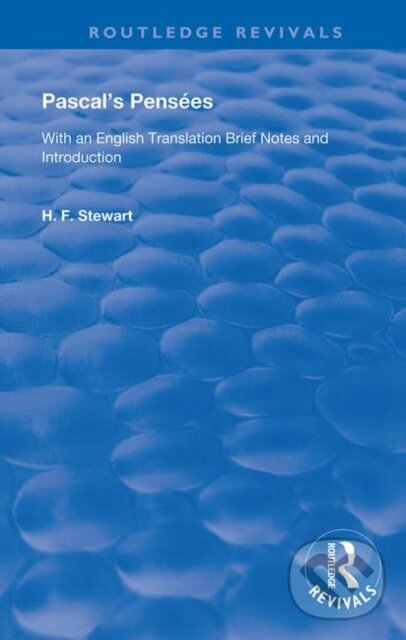 Levně Pascal's Pensees (With an English Translation Brief Notes and Introduction) - kniha z kategorie Náboženská literatúra