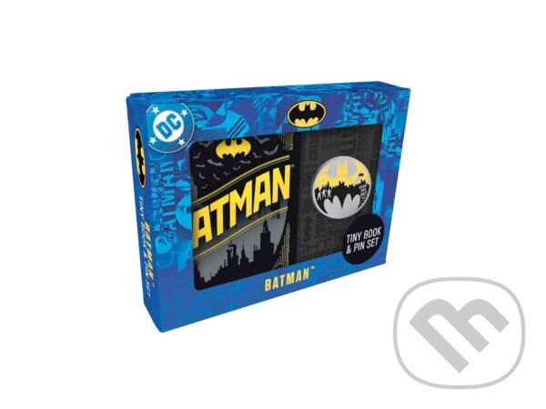 Levně DC Comics: Batman Tiny Book and Pin Set - Insight Editions