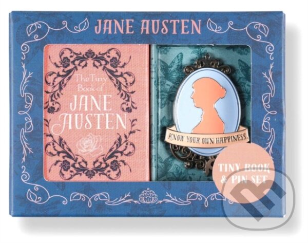 Levně Jane Austen Tiny Book and Pin Set - Insight Editions