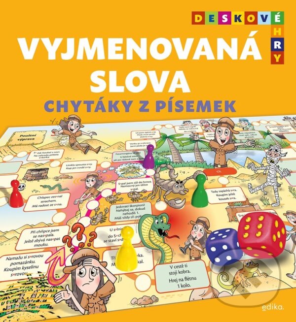 Levně Vyjmenovaná slova: chytáky z písemek (Deskové hry) - kniha z kategorie 1. stupeň