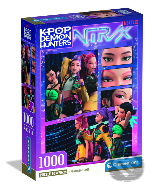 Levně Puzzle 1000 ks KPOP Demon Hunters -2- Compact - puzzle z kategorie Ostatné