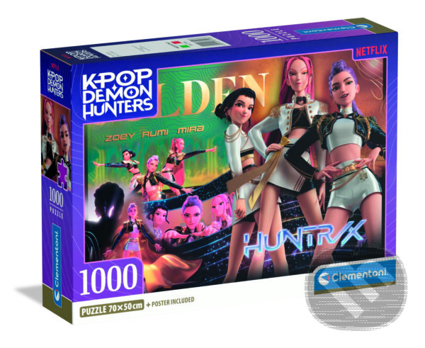 Levně Puzzle 1000 ks KPOP Demon Hunters -3- Compact - puzzle z kategorie Ostatné