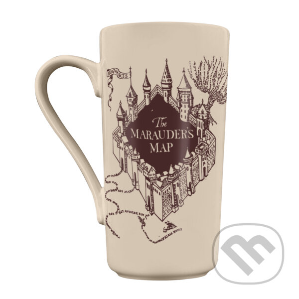Levně Hrnček keramický Grande - Harry Potter - Záškodnícka mapa, 470 ml