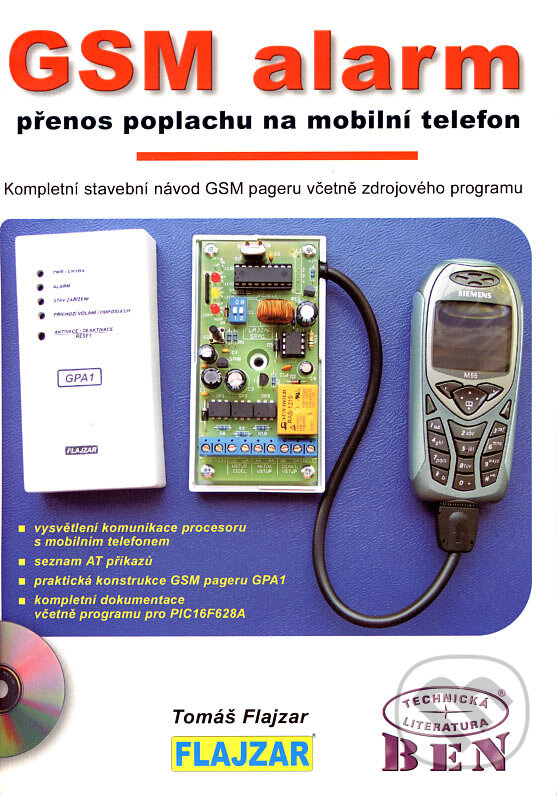 Levně GSM alarm (přenos poplachu na mobilní telefon + CD) - kniha z kategorie Prírodné vedy a technika