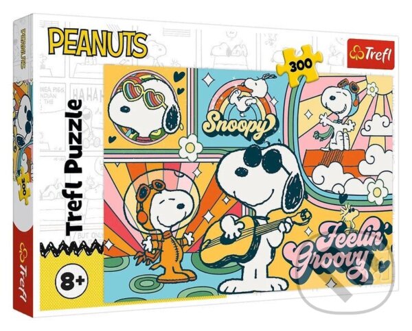 Puzzle Zábavný svět PEANUTS 300 dílků