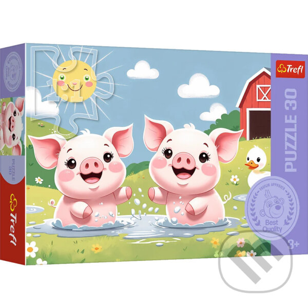 Levně Puzzle Šťastný život na venkově - puzzle z kategorie 15 – 60 dielikov